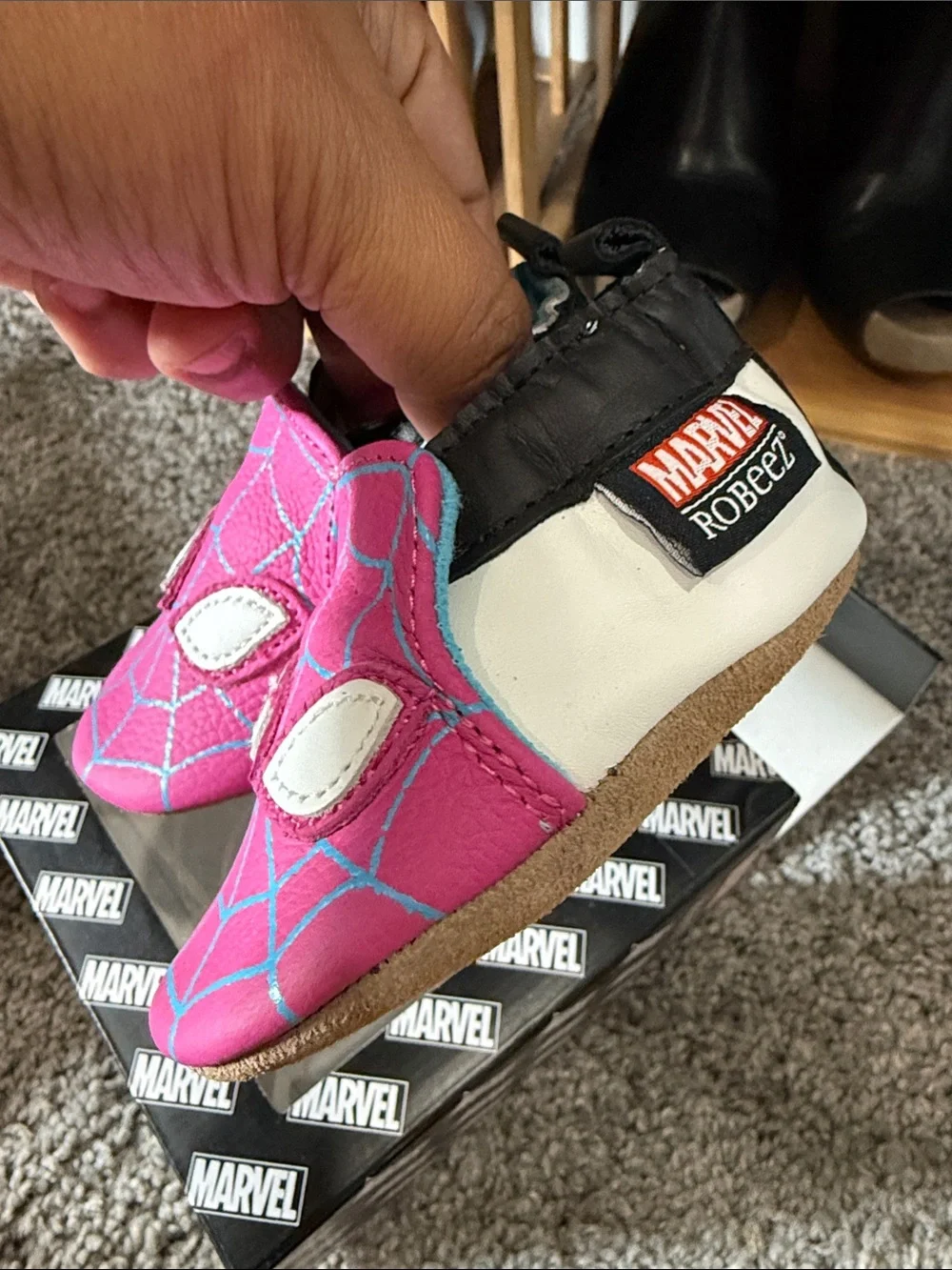 Marvel baby shoes